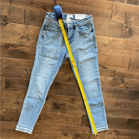 NWT Loft Outlet skinny ankle blue jeans size 2 - Picture 4 of 7